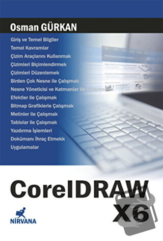 CorelDRAW X6 - Osman Gürkan - Nirvana Yayınları - Fiyatı - Yorumları -