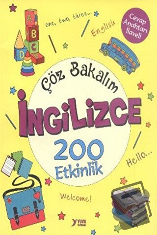 Çöz Bakalım İngilizce 200 Etkinlik - Nurten Ertaş - Yuva Yayınları - F