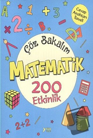 Çöz Bakalım Matematik 200 Etkinlik - Nurten Ertaş - Yuva Yayınları - F