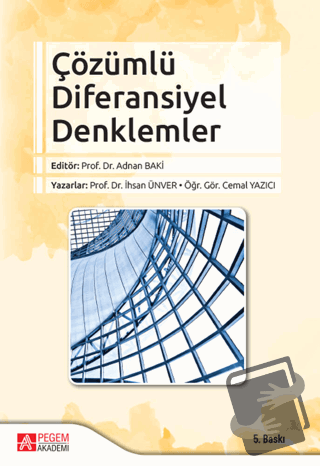 Çözümlü Diferansiyel Denklemler - Cemal Yazıcı - Pegem Akademi Yayıncı