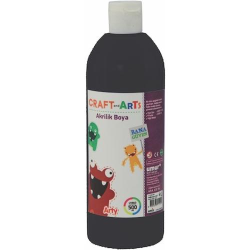 Craft And Arts Akrilik Boya 500 Ml Siyah - - Craft And Arts - Fiyatı -