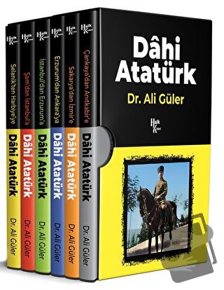 Dahi Atatürk Seti (6 Kitap Takım) - Ali Güler - Halk Kitabevi - Fiyatı