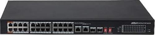 Dahua Pfs3226-24Et-240 24 Port Poe 2 Port Sfp 2 Port Gbıt Uplink 10-10