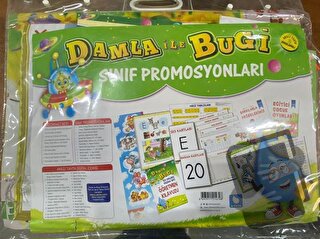 Damla ile Bugi - Sınıf Promosyonları - Kolektif - Damla Yayınevi - Fiy