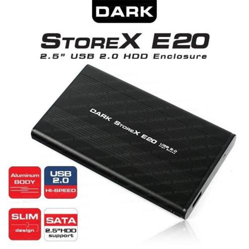 Dark Dk-Ac-Dse20 E20 2.5" Usb 2.0 Sata Siyah - - Dark - Fiyatı - Yorum