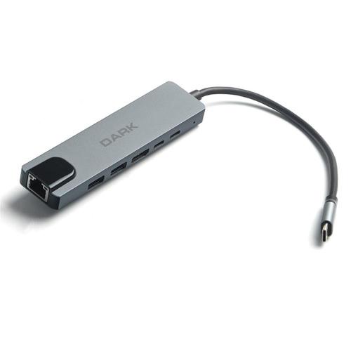 Dark Dk-Ac-U31X47 6Sı 1 Arada Usb 3.2 Gen 1 Type-C To Ethernet - Hdmı 