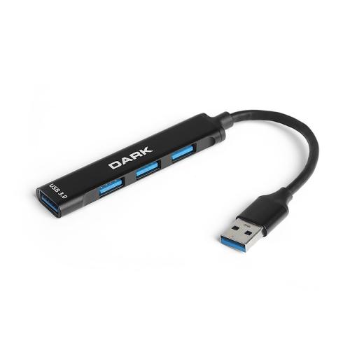 Dark Dk-Ac Usb310 Siyah Connect Master X4 Usb 3.0 - 4 Port Usb 3.0 Hub