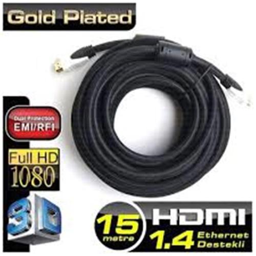 Dark Dk-Hd-Cv14L1500 15Mt Hdmi V1.4 3D Led-Lcd-Ps3 Kablo - - Dark - Fi