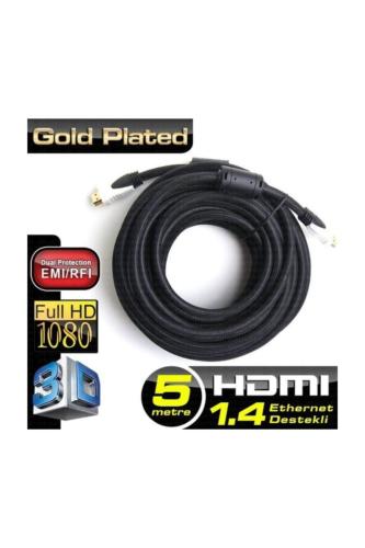 Dark Dk-Hd-Cv14L500 5Mt Hdmi V1.4 3D Led-Lcd-Ps3 Kablo - - Dark - Fiya