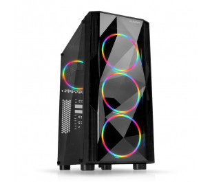 Dark Dkchdıamondpro680Br R20 600W 80+3X12Cm Rgb,Usb 3.0,Cam Panel,Oyun