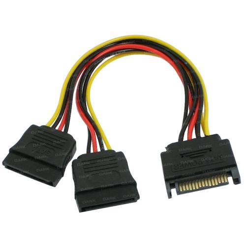 Dark P202 15Pin Sata - 2X15Pin Sata Dönüştürücü Kablo - - Dark - Fiyat