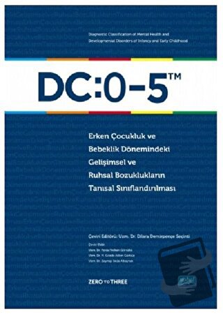 DC: 0-5 - Zero to Three - Nobel Akademik Yayıncılık - Fiyatı - Yorumla