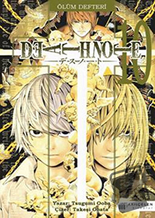 Death Note - Ölüm Defteri 10 - Tsugumi Ooba - Akıl Çelen Kitaplar - Fi