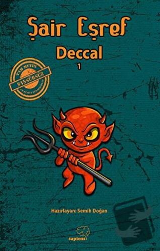 Deccal 1 - Şair Eşref - Sapiens Yayınları - Fiyatı - Yorumları - Satın