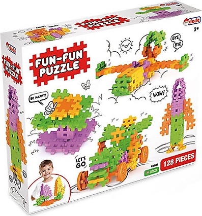 Dede Oyuncak Fun Fun Puzzle 128 Parça - - TrendKitabevi - Fiyatı - Yor