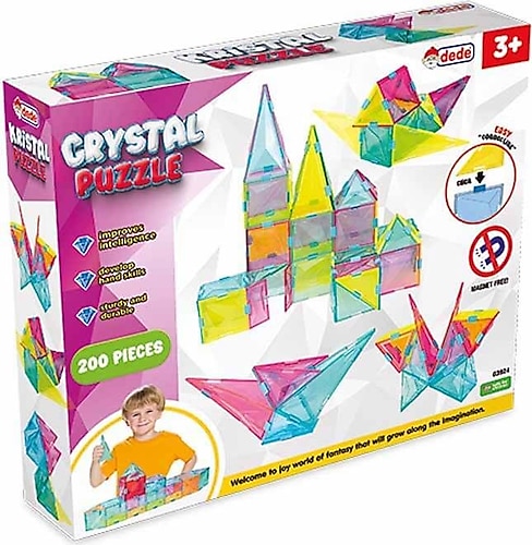 Dede Oyuncak Kristal Puzzle 200 Parça - - TrendKitabevi - Fiyatı - Yor