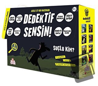 Dedektif Sensin 2 Set Bir Arada - 8 Kitap Takım - Pronto - Nesil Çocuk