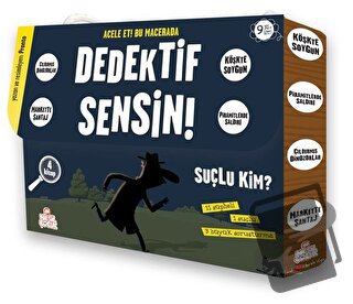 Dedektif Sensin (4 Kitap Takım) - Pronto - Nesil Çocuk Yayınları - Fiy