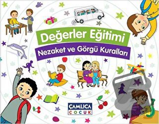 Değerler Eğitimi - Nezaket ve Görgü Kuralları (Kutulu - 10 Kitap) (Cil