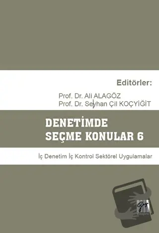 Denetimde Seçme Konular 6 - Ali Alagöz - Gazi Kitabevi - Fiyatı - Yoru