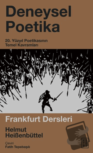 Deneysel Poetika - Helmut Heibenbüttel - Ketebe Yayınları - Fiyatı - Y