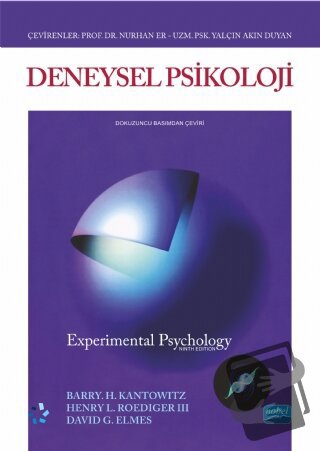 Deneysel Psikoloji - Barry H. Kantowitz - Nobel Akademik Yayıncılık - 