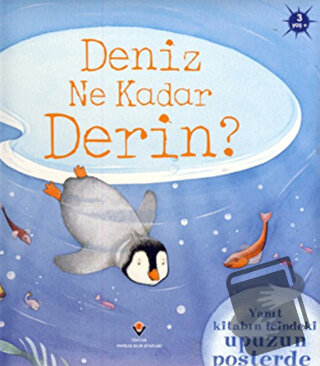 Deniz Ne Kadar Derin? (Sünger Kapaklı) (Ciltli) - Anna Milbourne - TÜB