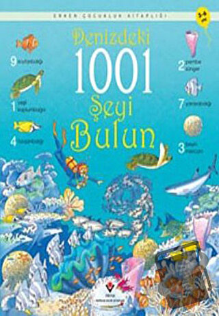 Denizdeki 1001 Şeyi Bulun - Katie Daynes - TÜBİTAK Yayınları - Fiyatı 