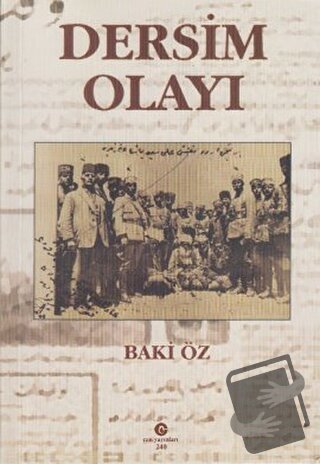 Dersim Olayı - Baki Öz - Can Yayınları (Ali Adil Atalay) - Fiyatı - Yo