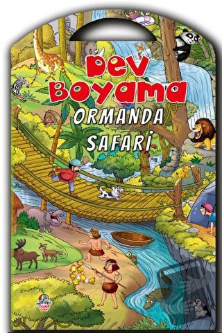 Dev Boyama - Ormanda Safari - Kolektif - Yağmur Çocuk - Fiyatı - Yorum