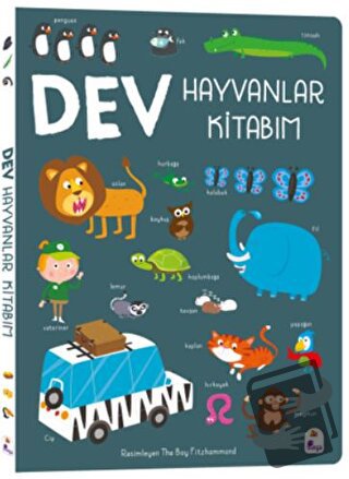 Dev Hayvanlar Kitabım (Ciltli) - The Boy Fitzhammond - İndigo Çocuk - 