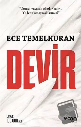 Devir - Ece Temelkuran - Can Yayınları - Fiyatı - Yorumları - Satın Al