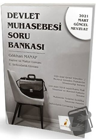 Devlet Muhasebesi Soru Bankası - Gökhan Manap - Pelikan Tıp Teknik Yay