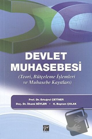 Devlet Muhasebesi - Ertuğrul Çetiner - Gazi Kitabevi - Fiyatı - Yoruml