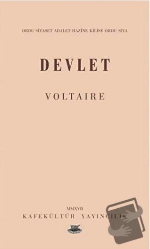 Devlet - Voltaire - Kafe Kültür Yayıncılık - Fiyatı - Yorumları - Satı