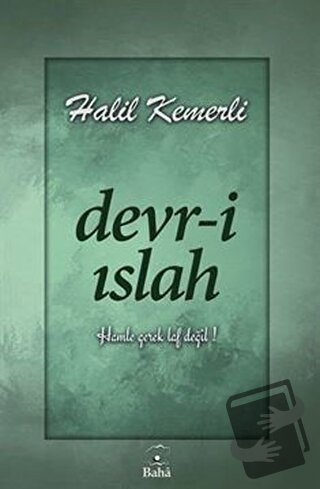 Devr-i Islah - Halil Kemerli - Baha Kitap - Fiyatı - Yorumları - Satın