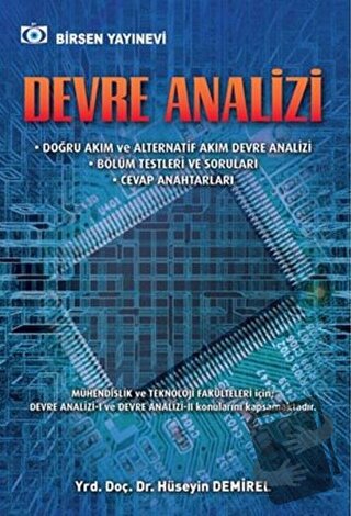 Devre Analizi - Hüseyin Demirel - Birsen Yayınevi - Fiyatı - Yorumları