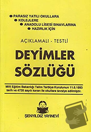 Deyimler Sözlüğü (Orta Boy) - Müfit Aksakal - Şenyıldız Yayınevi - Fiy