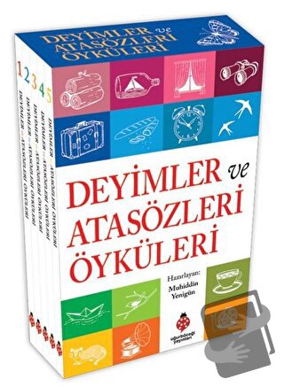 Deyimler ve Atasözleri Öyküleri (5 Kitap Takım) - Muhiddin Yenigün - U