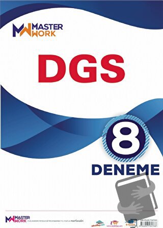 DGS - 8 DENEME + Çözüm Kitapçığı / Sayısal-Sözel - Kolektif - MasterWo