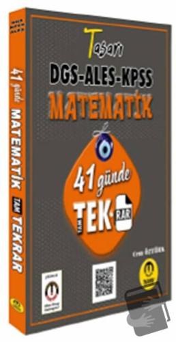 DGS ALES KPSS Matematik 41 Günde Tekrar - Cem Öztürk - Tasarı Eğitim Y