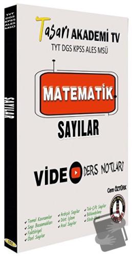 DGS ALES TYT Matematik Sayılar Video Ders Notları - Cem Öztürk - Tasar