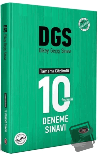 DGS Çözümlü 10 Deneme Sınavı - Kolektif - Data Yayınları - Fiyatı - Yo