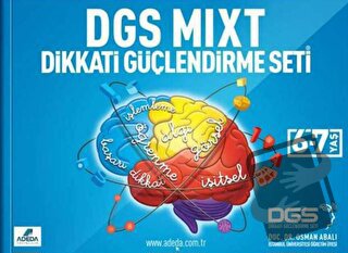 DGS Mixt Dikkati Güçlendirme Seti 6-7 Yaş - Kolektif - Adeda Yayınları