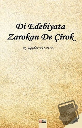 Di Edebiyata Zarokan De Çirok - R. Rojdar Yıldız - Sitav Yayınevi - Fi