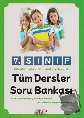 7. Sınıf Tüm Dersler Soru Bankası - Kolektif - Dida Yayınları - Fiyatı