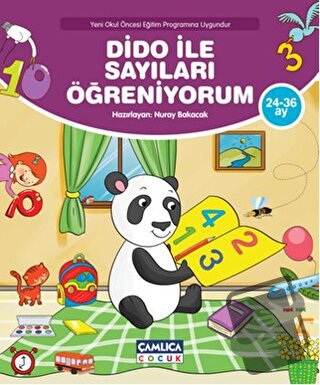 Dido ile Sayıları Öğreniyorum - Nuray Bakacak - Çamlıca Çocuk Yayınlar