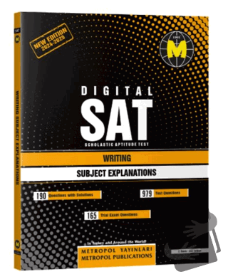 Digital SAT - Writing Subject Explanations - Kolektif - Metropol Yayın