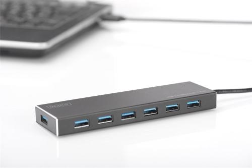 Digitus Da-70241-1 7 Port Usb 3.0 Hub Çoklayıcı - - Dıgıtus - Fiyatı -