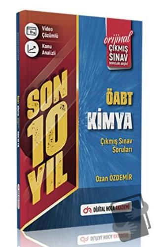 ÖABT Kimya Son 11 Yıl Orijinal Çıkmış Sınav Soruları Video Çözümlü-Kon